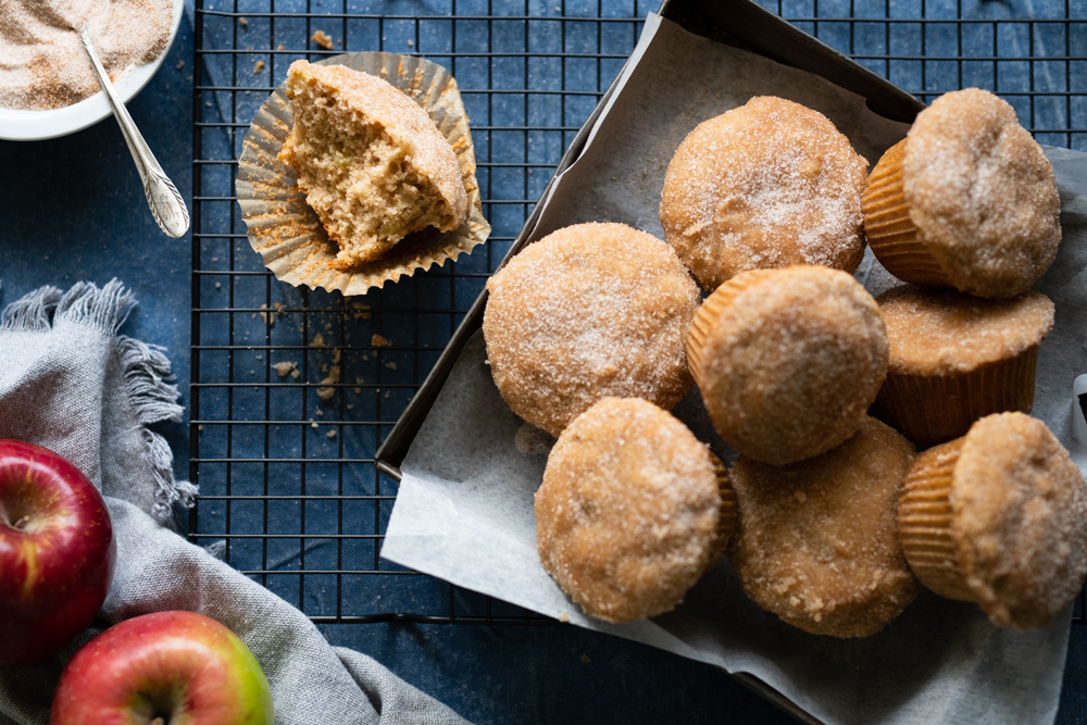 Apple Donut Muffins
