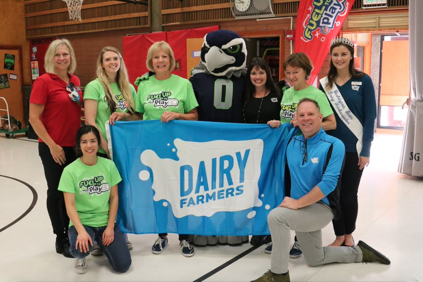 Blitz, Chelan Fresh, Washington Dairy Farmers and FUTP60 team